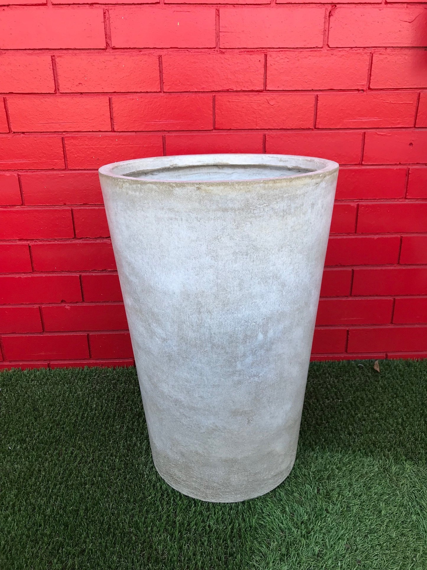 Stone-Lite Crucible Planter Pots - Limestone, Medium image