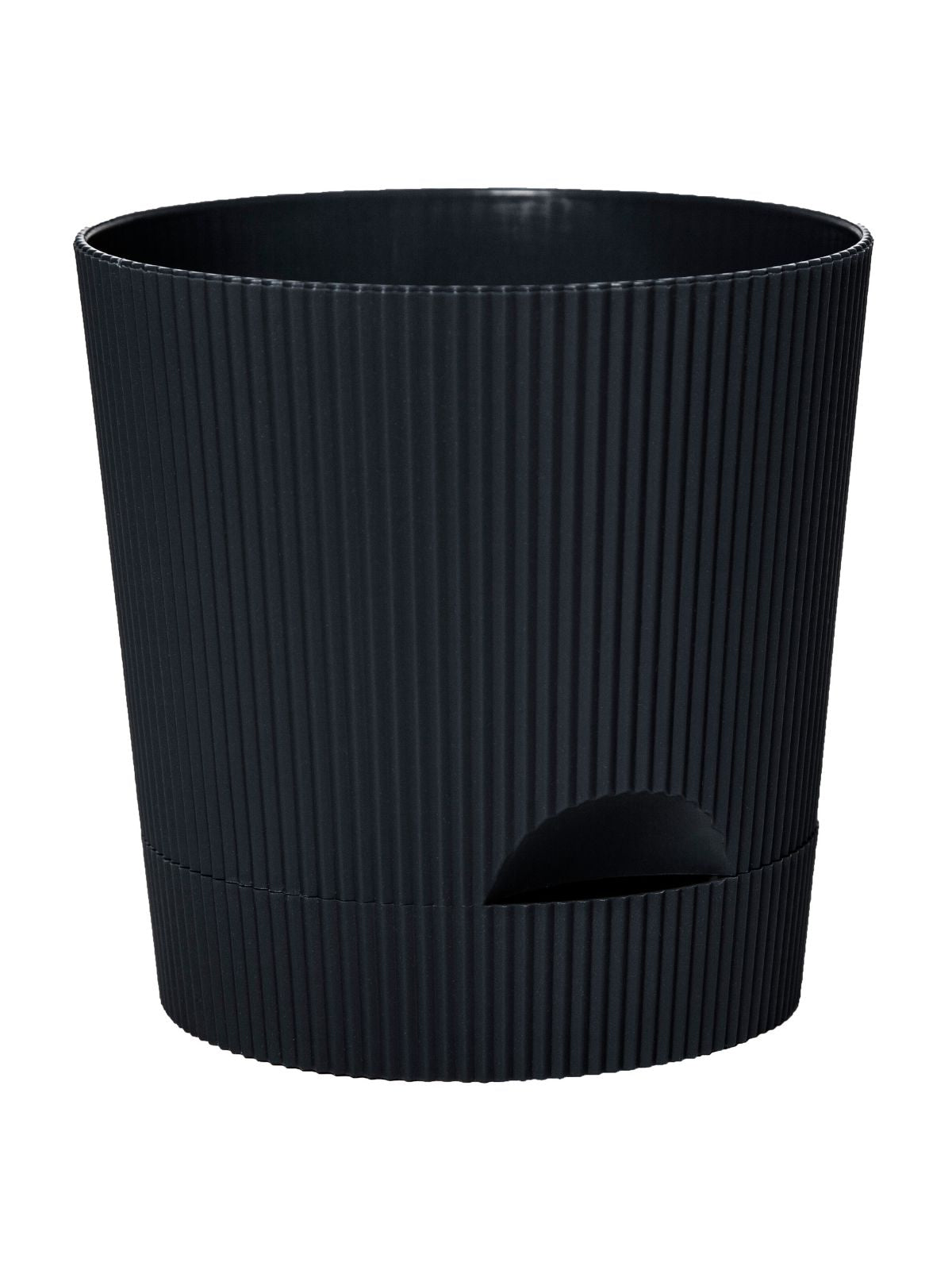 Self-Watering Pot 25cm Black