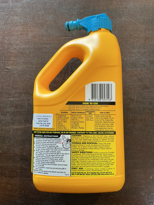 Searles Buffalo Master 2L Hose-On