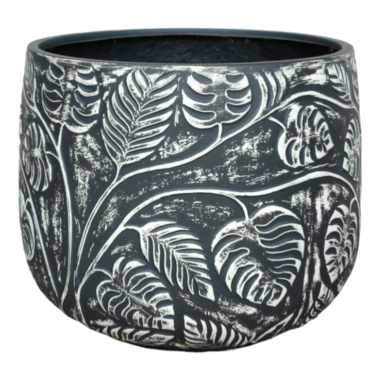 SupaLite UltraPots - Monstera Bunge Pot (Black & White)