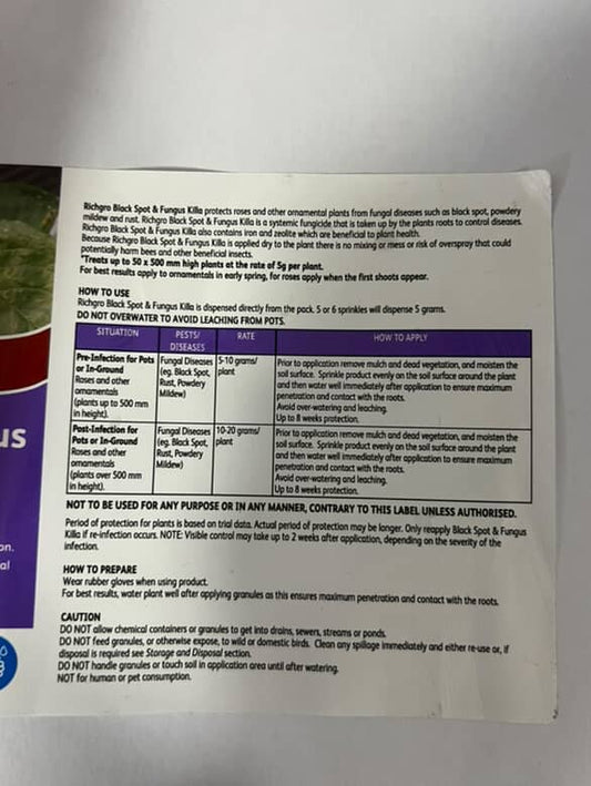 Black Spot & Fungus Killa Granules image 1