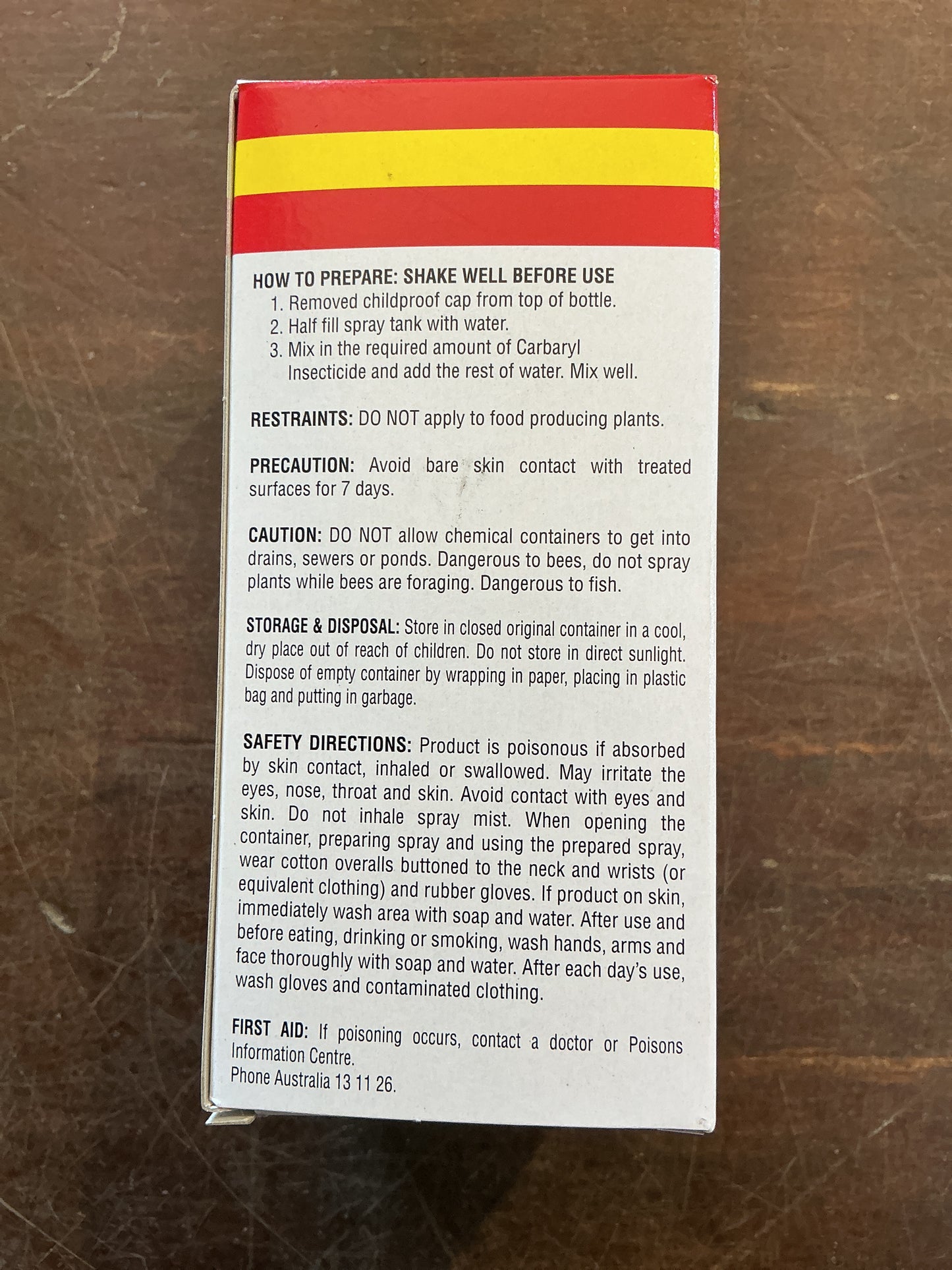 David Gray’s Carbaryl Garden Insecticide