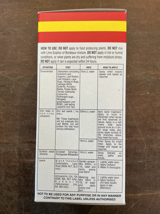 David Gray’s Carbaryl Garden Insecticide