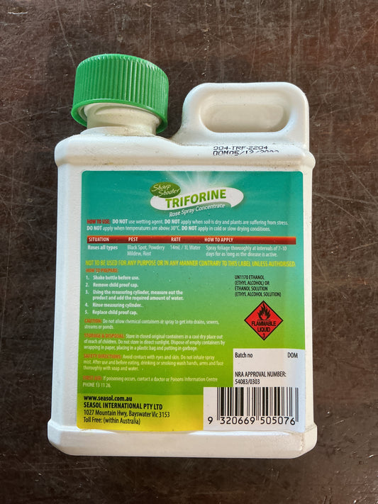 Triforine Rose Spray Concentrate 250mL