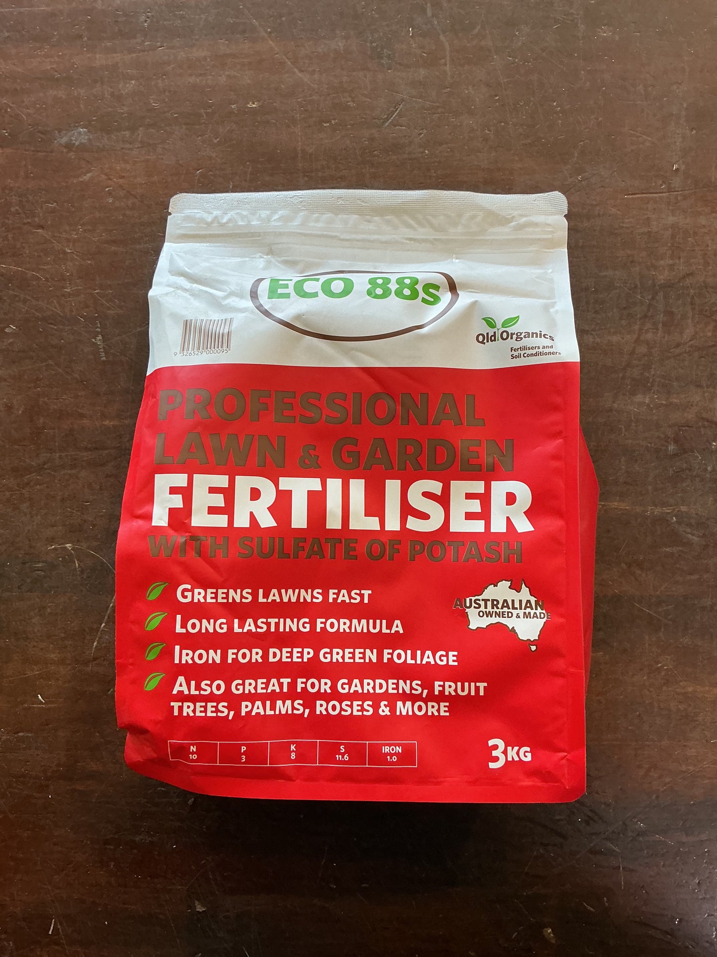 Eco88s Professional Lawn and Garden Fertiliser 3kg