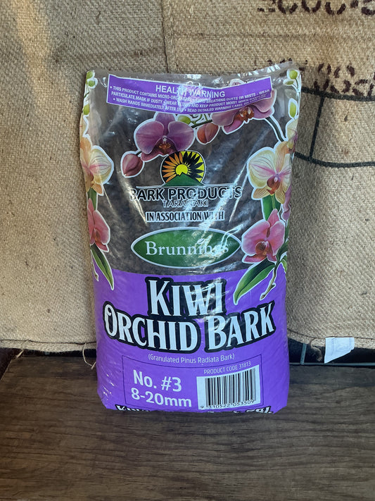 Kiwi Premium Orchid Bark 8-20mm 30L