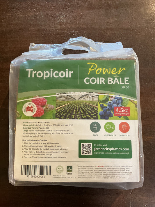 Tropicoir Power Coir Bale 4.5Kg
