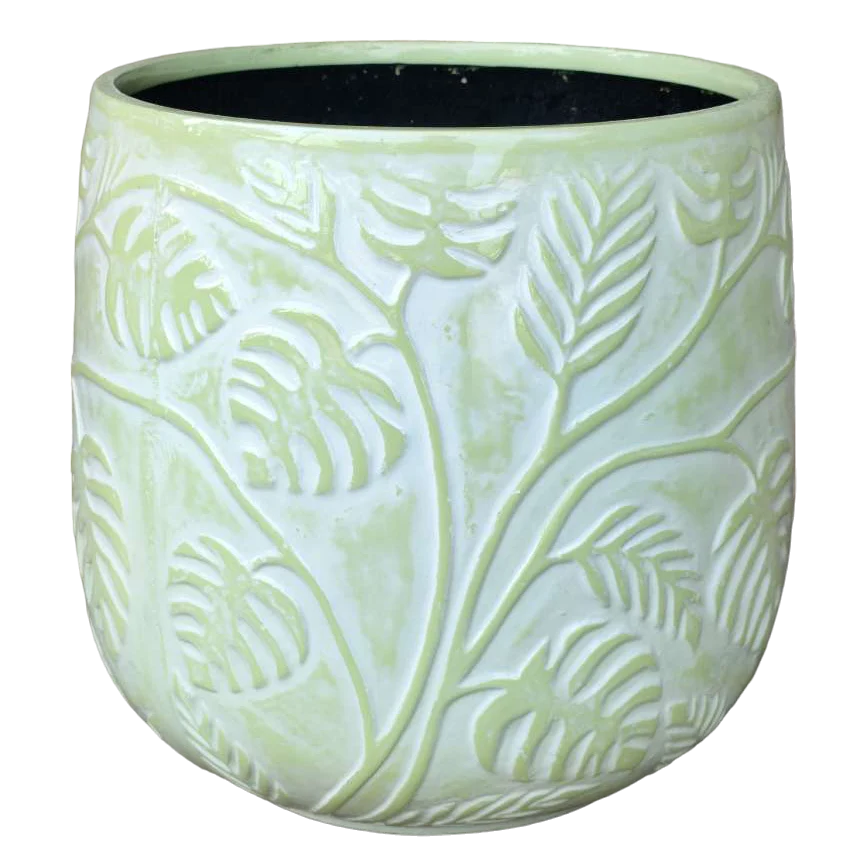 SupaLite UltraPots - Monstera Bunge Pot (Sage & White)