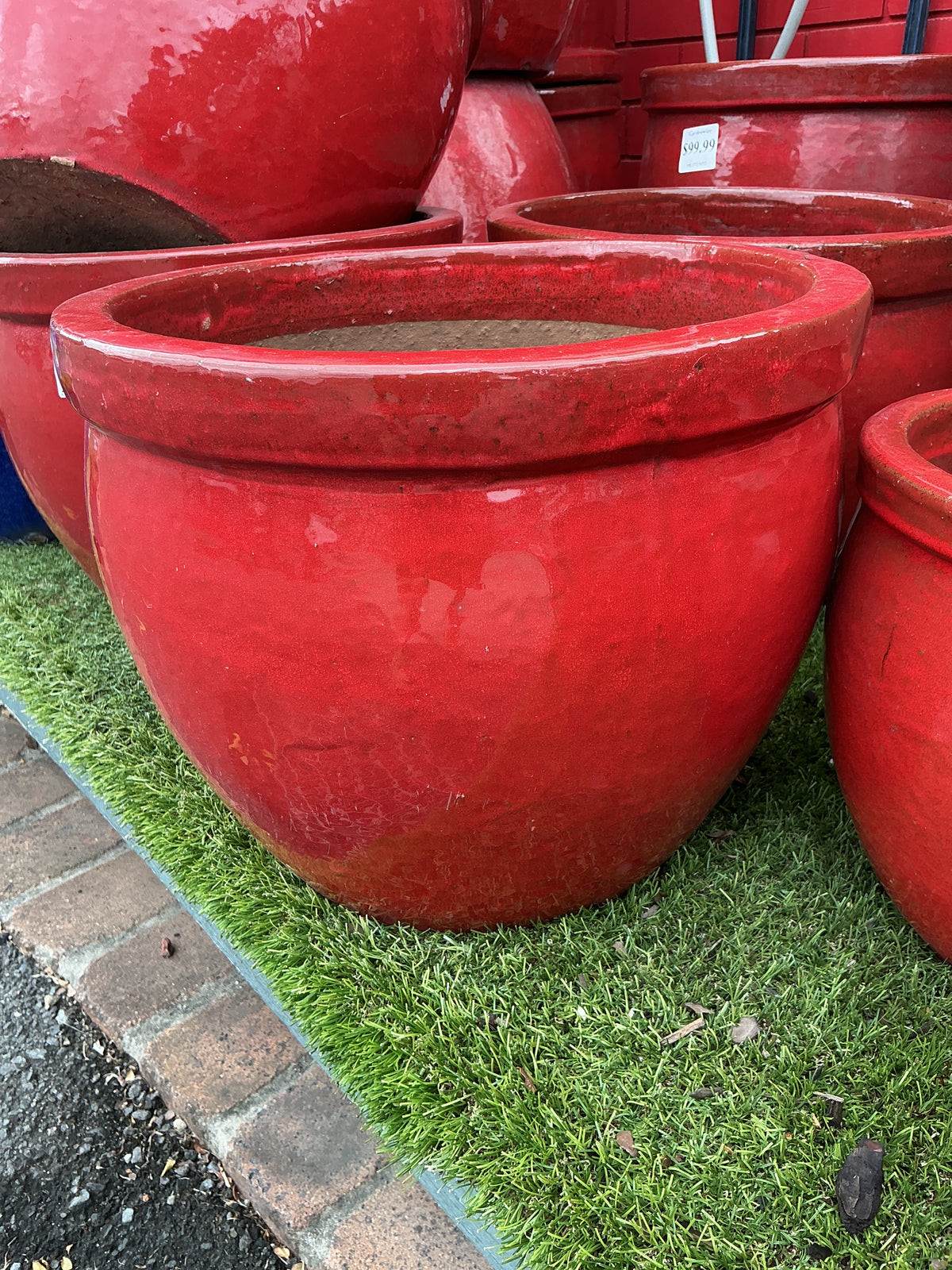 Earthy Red Glaze Pot