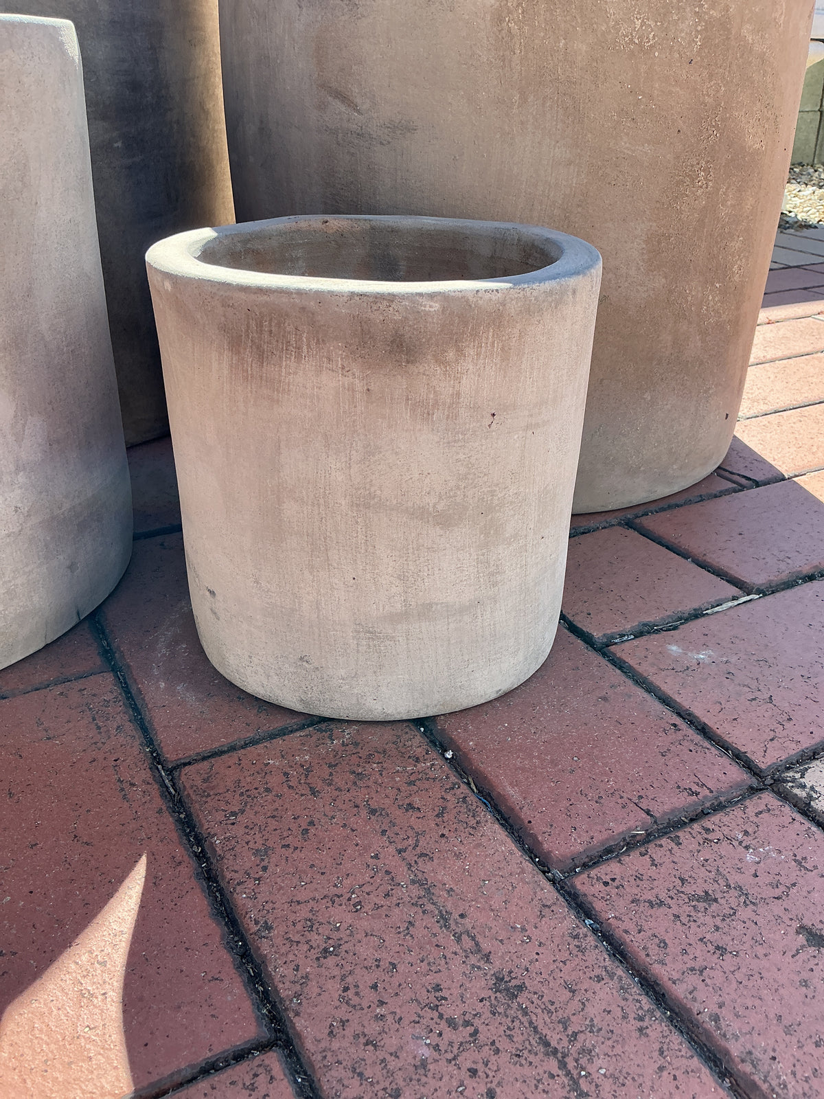 Rustic Terracotta Cylinder