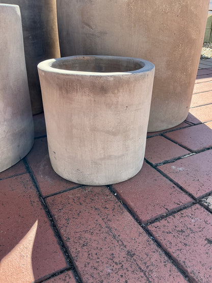 Rustic Terracotta Cylinder