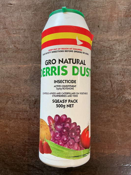 Gro Natural Derris Dust Insecticide 500g