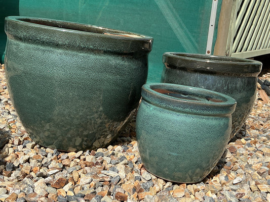 Classic Glazed Terracotta (Sea Green)