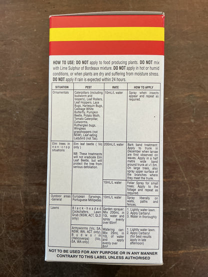 David Gray’s Carbaryl Garden Insecticide
