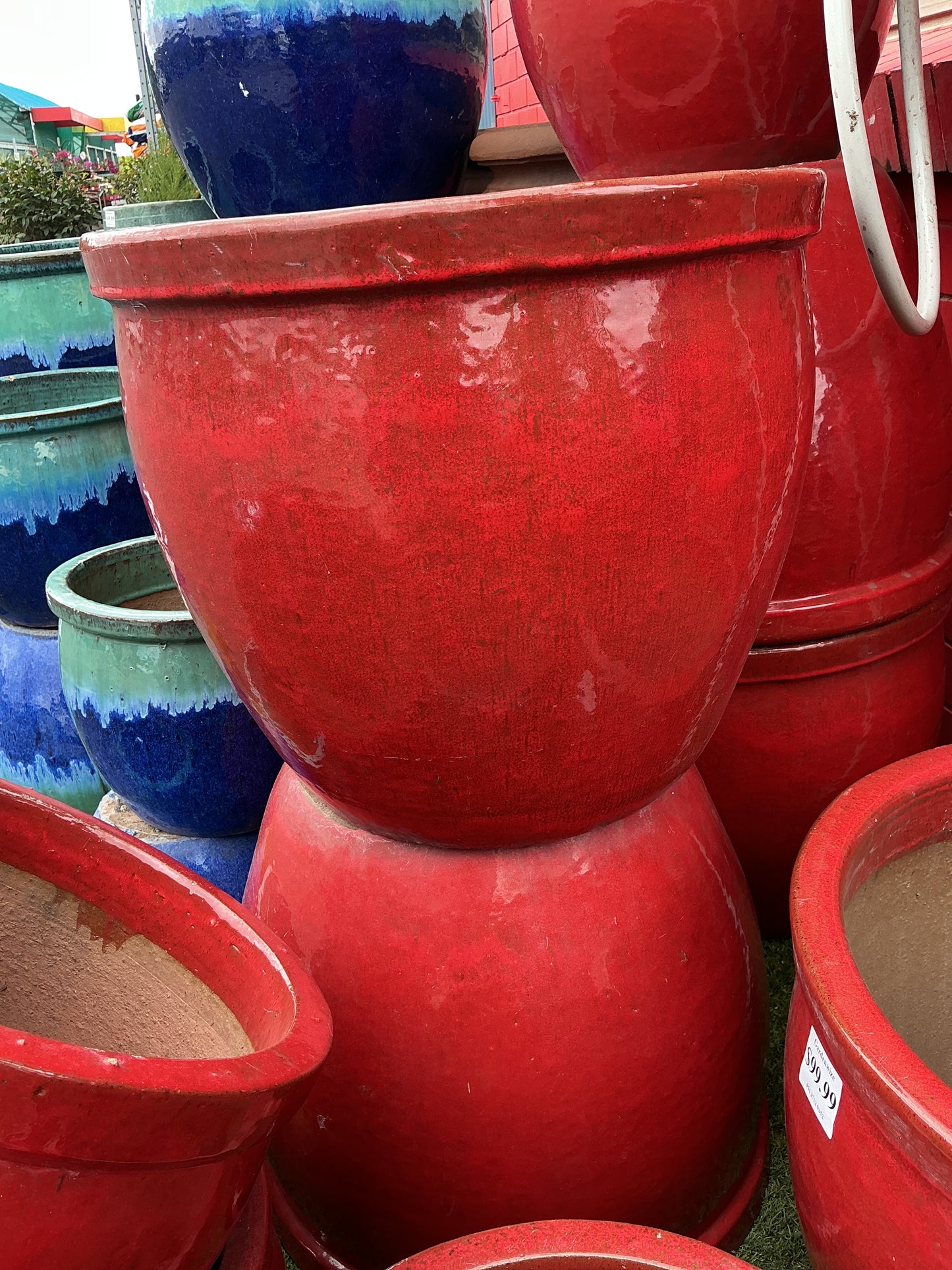 Earthy Red Glaze Pot