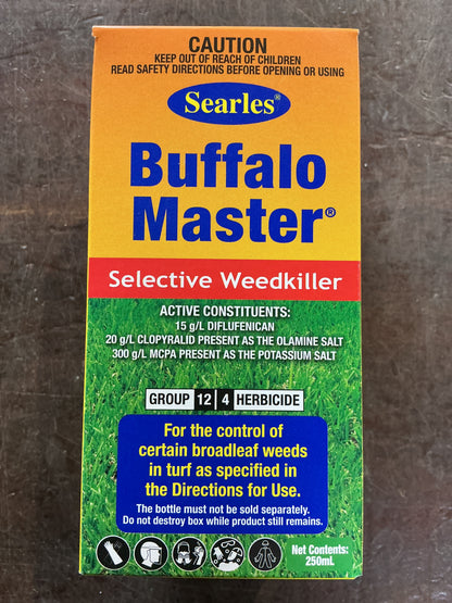 Searles Buffalo Master Selective Weedkiller Concentrate 250mL