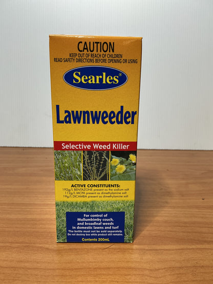 Searles Lawnweeder Selective Weed Killer Concentrate 200mL