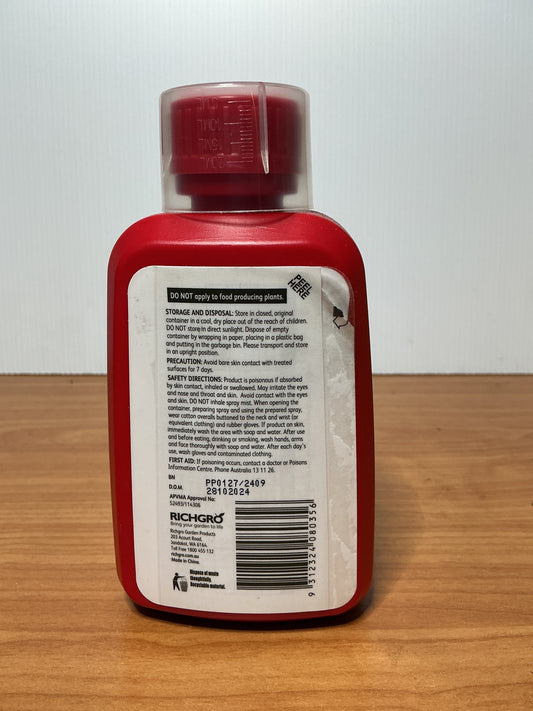 Richgro Caterpillar, Grasshopper, and Millipede Killer 250mL