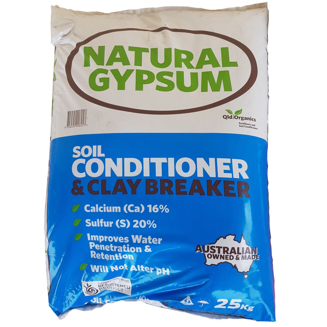 Gypsum Soil Conditioner and Clay Breaker 25Kg